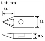 Alicates de corte diagonal Pro'sKit 1PK-106 (125 mm)